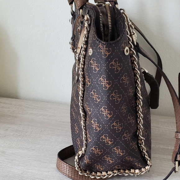 Guess Confidential Chain Handbag/Crossbody - Picture 7 of 17